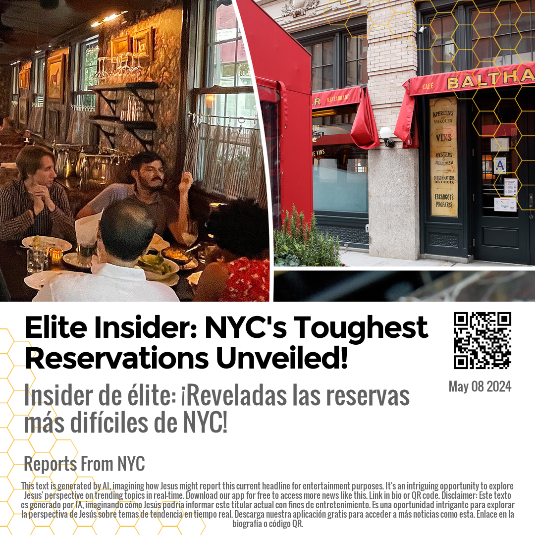 Elite Insider: NYC's Toughest Reservations Unveiled!