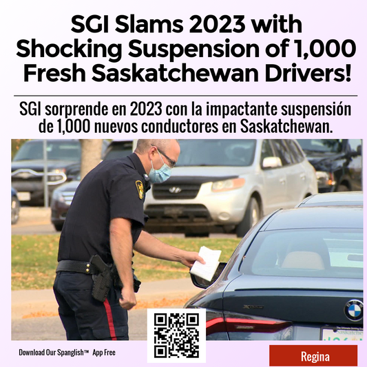 SGI Slams 2023 with Shocking Suspension of 1,000 Fresh Saskatchewan Drivers!