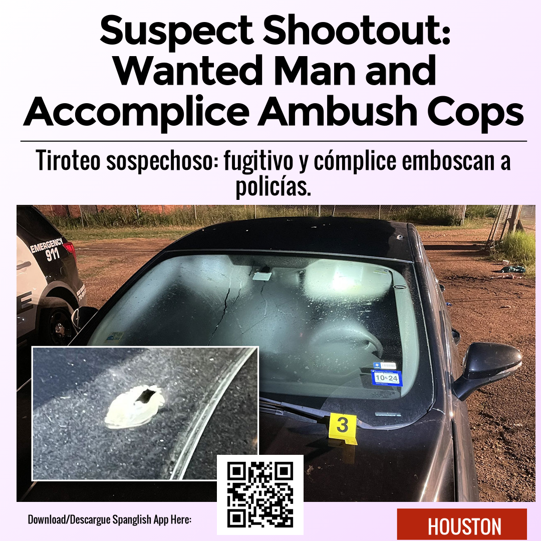 Suspect Shootout: Wanted Man and Accomplice Ambush Cops