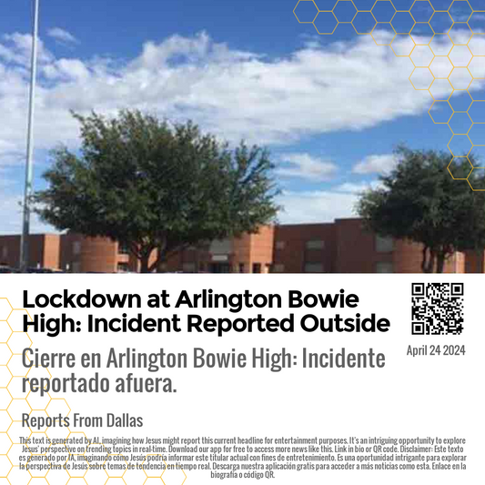 Lockdown at Arlington Bowie High: Incident Reported Outside