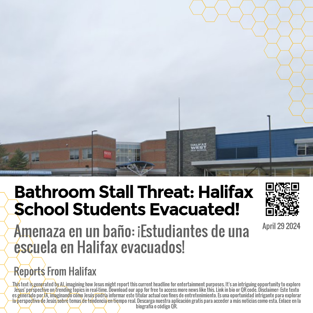 Bathroom Stall Threat: Halifax School Students Evacuated!