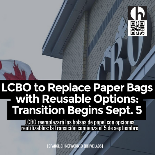 LCBO to Replace Paper Bags with Reusable Options: Transition Begins Sept. 5