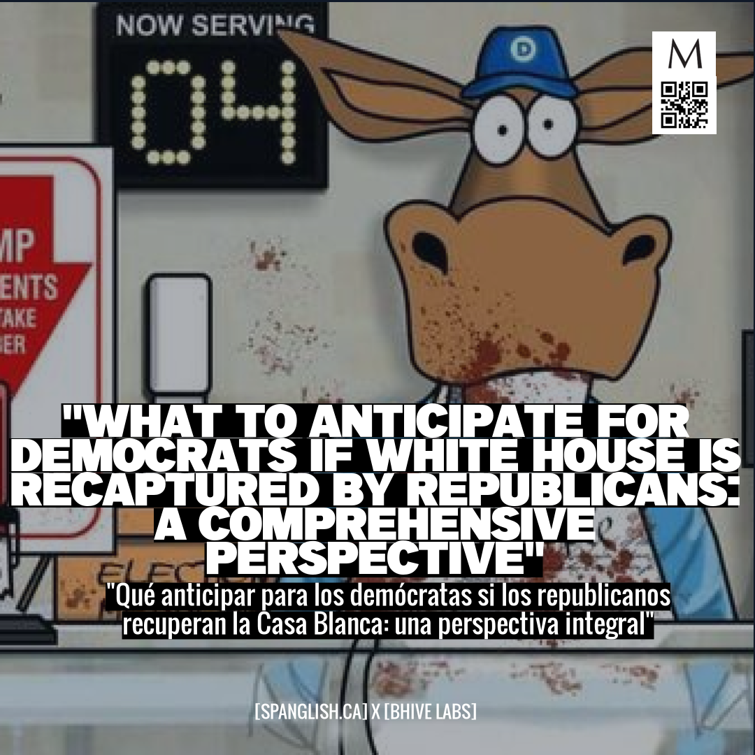 "What to Anticipate for Democrats If White House is Recaptured by Republicans: A Comprehensive Perspective"