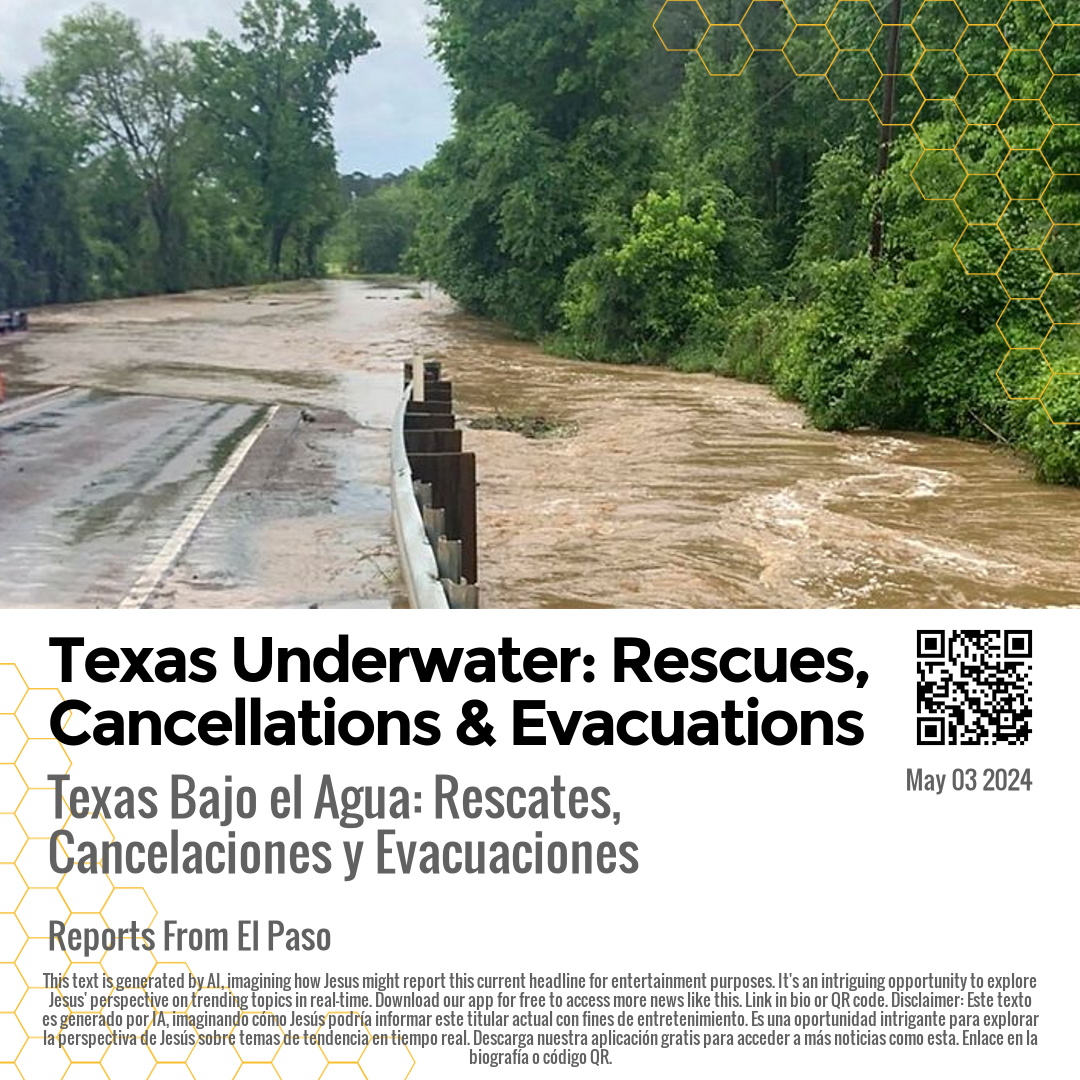 Texas Underwater: Rescues, Cancellations & Evacuations