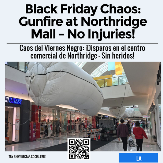 Black Friday Chaos: Gunfire at Northridge Mall - No Injuries!