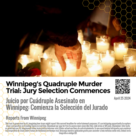 Winnipeg's Quadruple Murder Trial: Jury Selection Commences