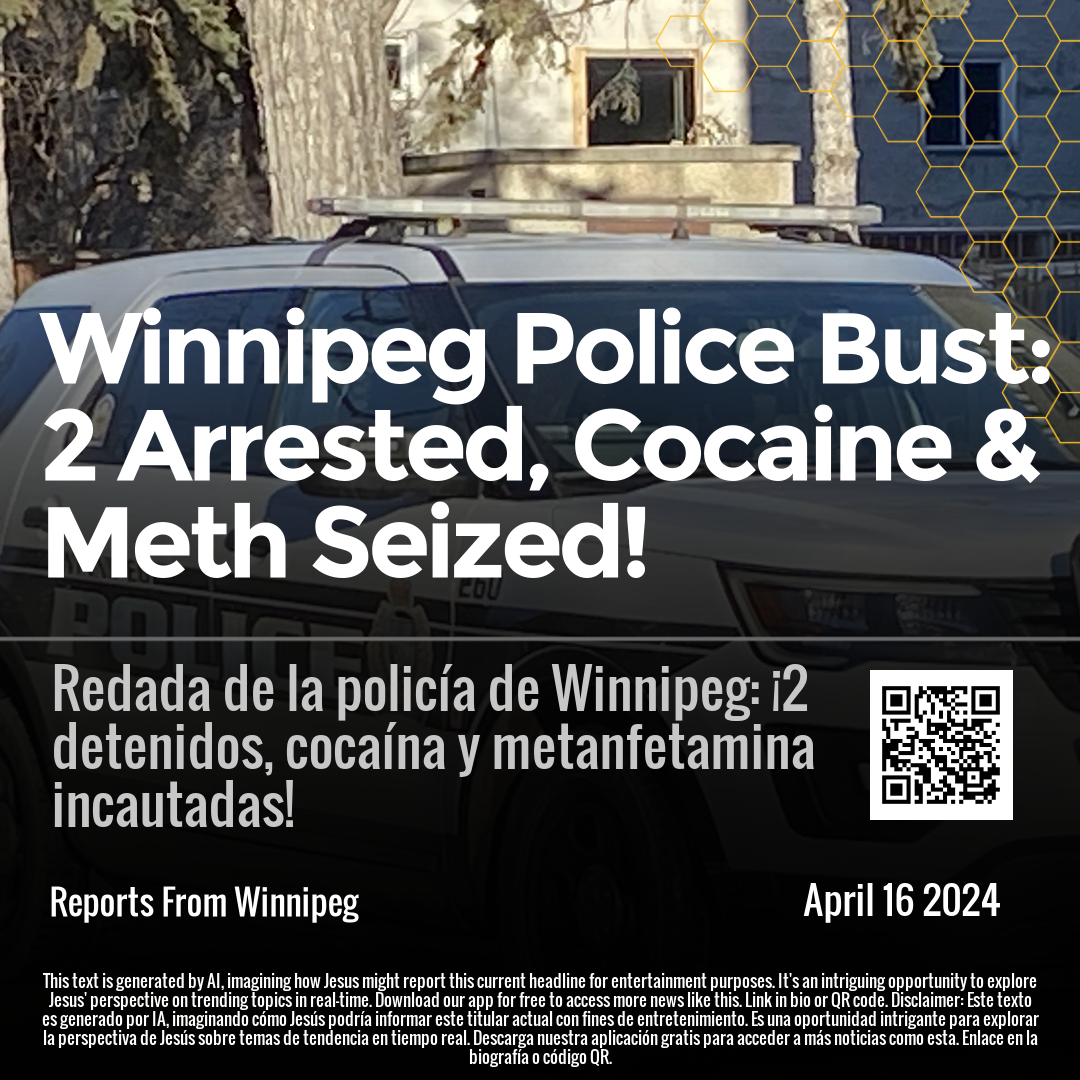 Winnipeg Police Bust: 2 Arrested, Cocaine & Meth Seized!