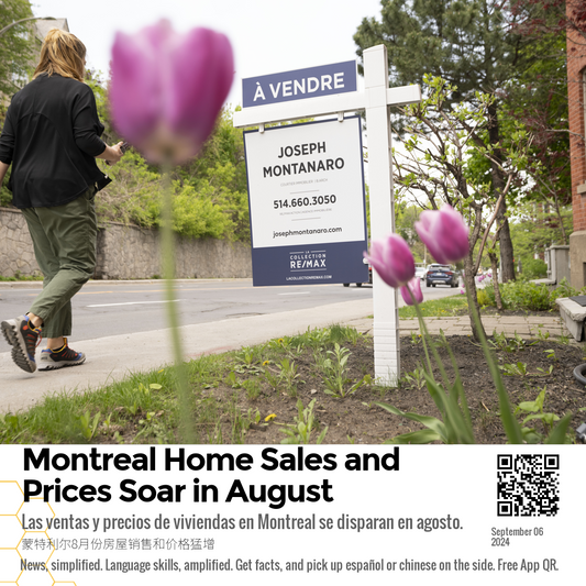 Montreal Home Sales and Prices Soar in August