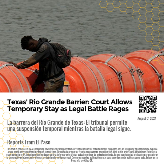 Texas' Rio Grande Barrier: Court Allows Temporary Stay as Legal Battle Rages