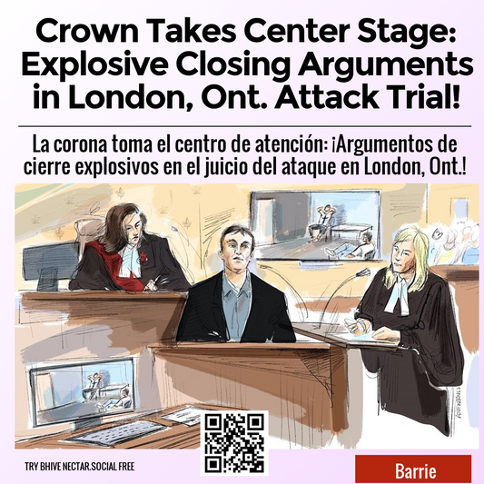 Crown Takes Center Stage: Explosive Closing Arguments in London, Ont. Attack Trial!