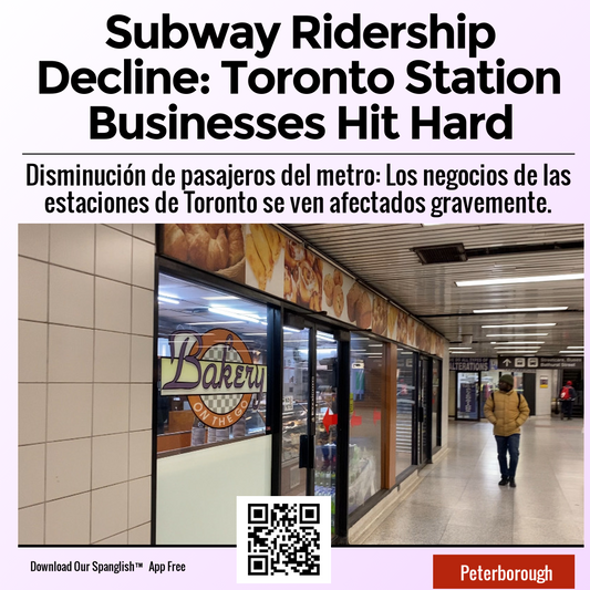 Subway Ridership Decline: Toronto Station Businesses Hit Hard