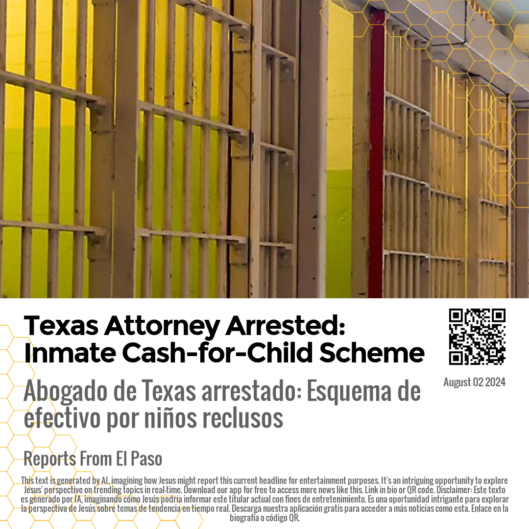 Texas Attorney Arrested: Inmate Cash-for-Child Scheme