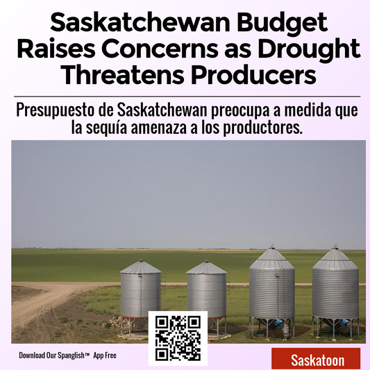 Saskatchewan Budget Raises Concerns as Drought Threatens Producers