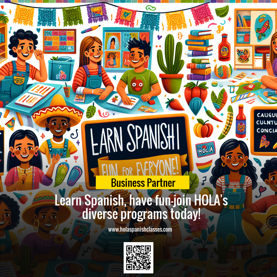 Learn Spanish, have fun—join HOLA's diverse programs today!