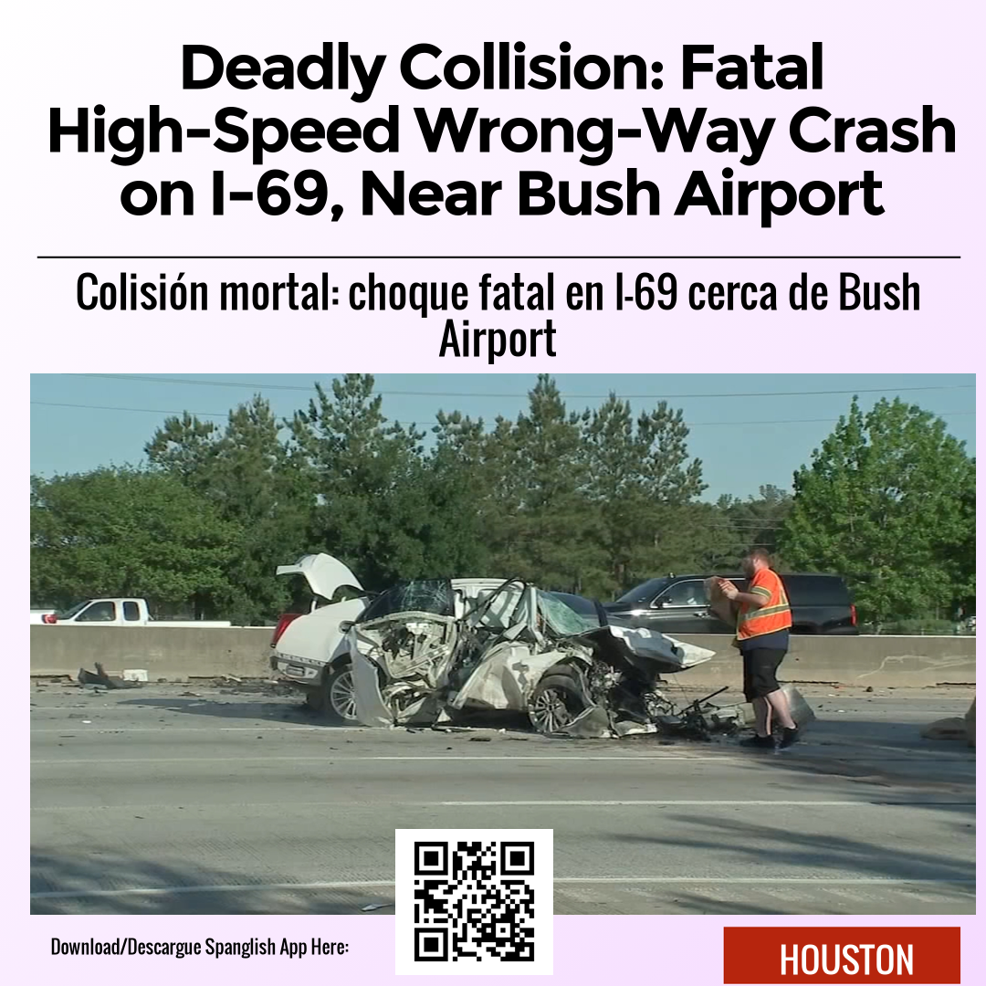 Deadly Collision: Fatal High-Speed Wrong-Way Crash on I-69, Near Bush Airport