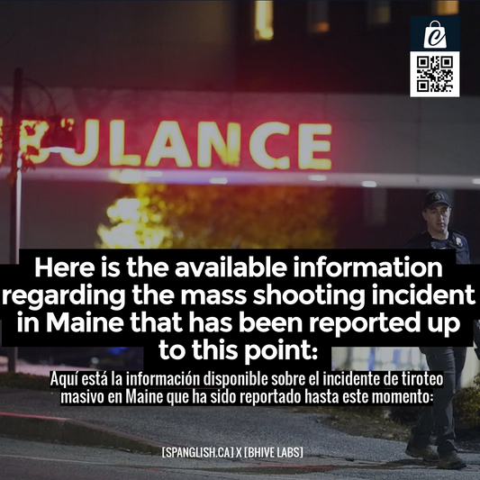 Here is the available information regarding the mass shooting incident in Maine that has been reported up to this point: