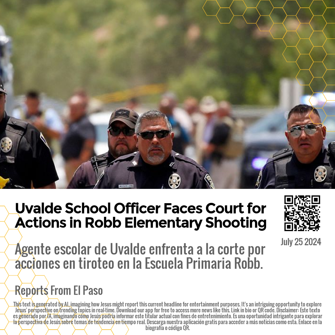 Uvalde School Officer Faces Court for Actions in Robb Elementary Shooting