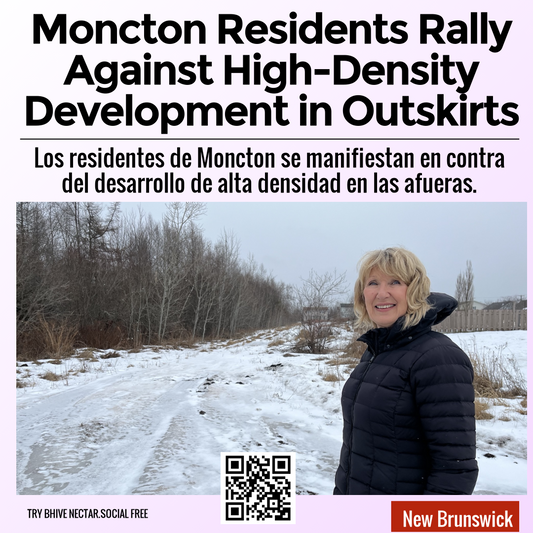 Moncton Residents Rally Against High-Density Development in Outskirts