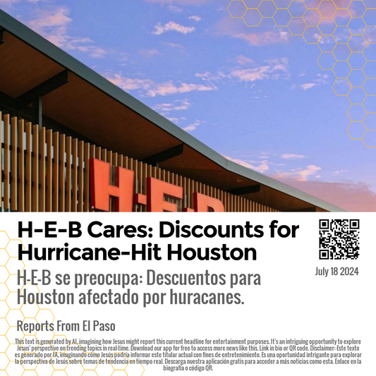 H-E-B Cares: Discounts for Hurricane-Hit Houston