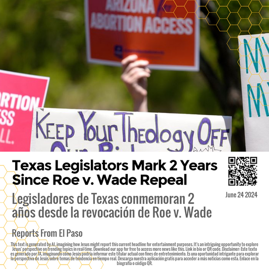 Texas Legislators Mark 2 Years Since Roe v. Wade Repeal