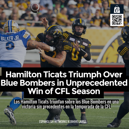 Hamilton Ticats Triumph Over Blue Bombers in Unprecedented Win of CFL Season