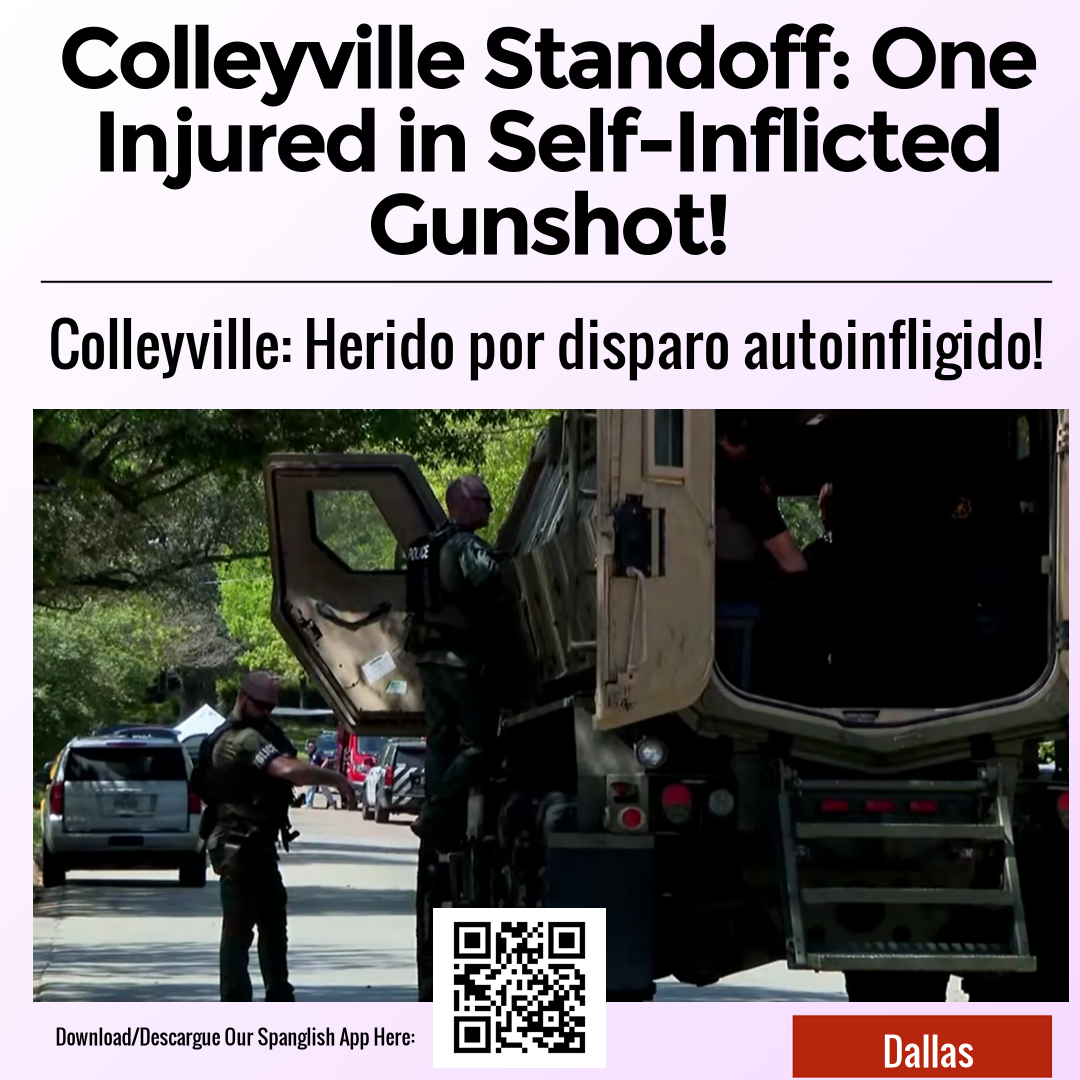 Colleyville Standoff: One Injured in Self-Inflicted Gunshot!