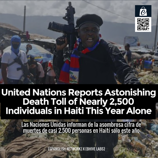 United Nations Reports Astonishing Death Toll of Nearly 2,500 Individuals in Haiti This Year Alone