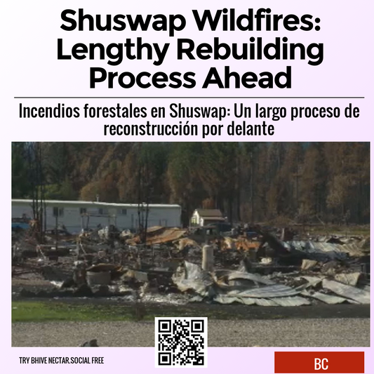 Shuswap Wildfires: Lengthy Rebuilding Process Ahead