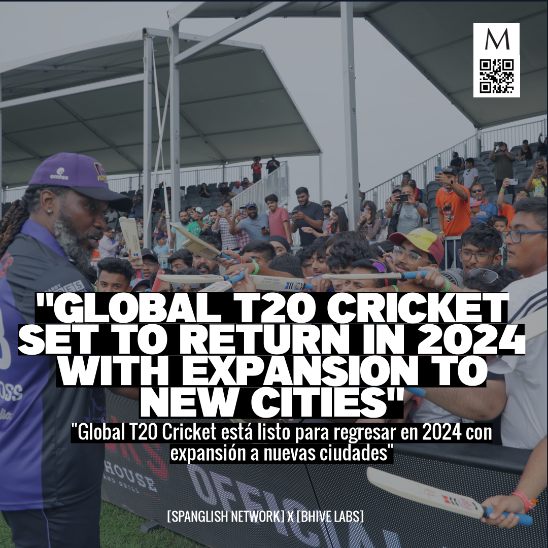 "Global T20 Cricket Set to Return in 2024 with Expansion to New Cities"