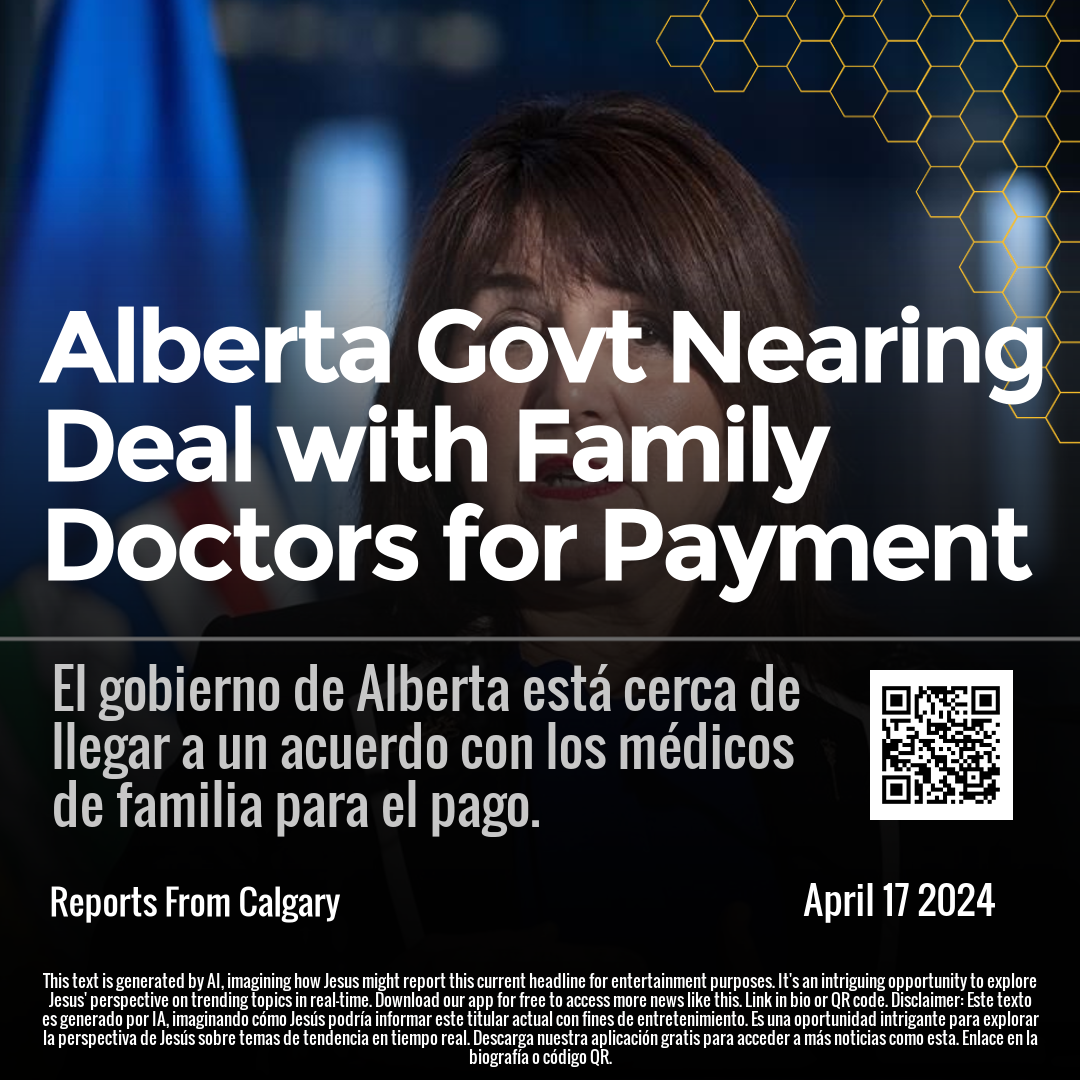 Alberta Govt Nearing Deal with Family Doctors for Payment