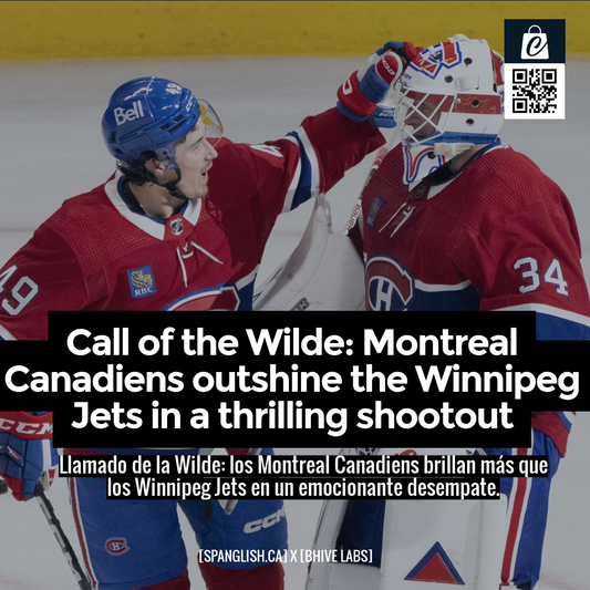 Call of the Wilde: Montreal Canadiens outshine the Winnipeg Jets in a thrilling shootout