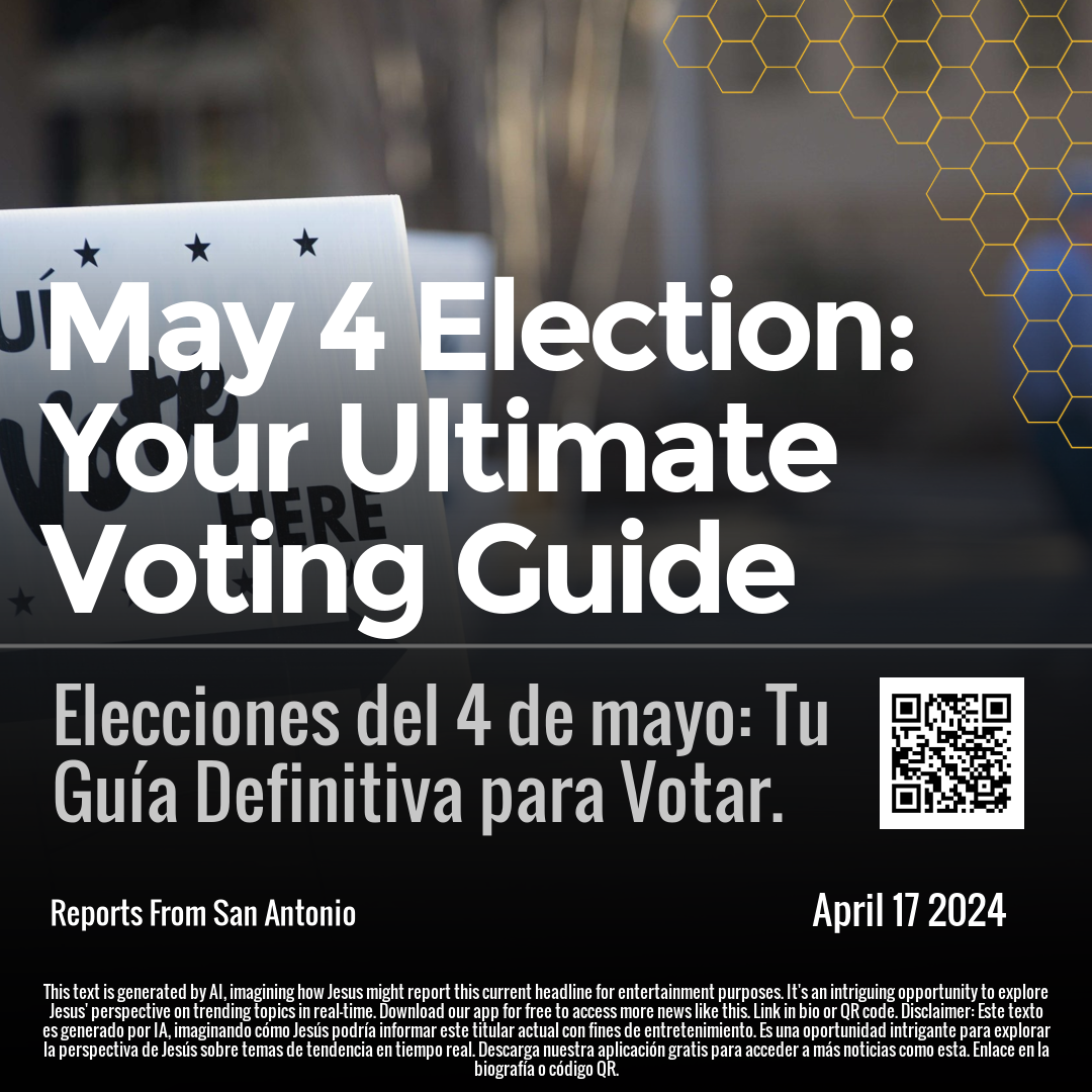 May 4 Election: Your Ultimate Voting Guide