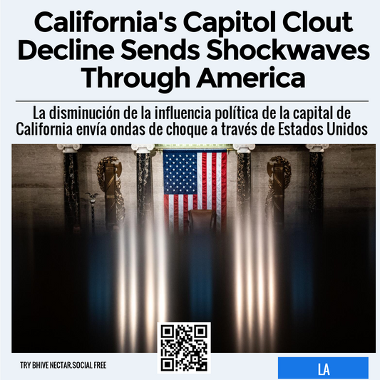 California's Capitol Clout Decline Sends Shockwaves Through America