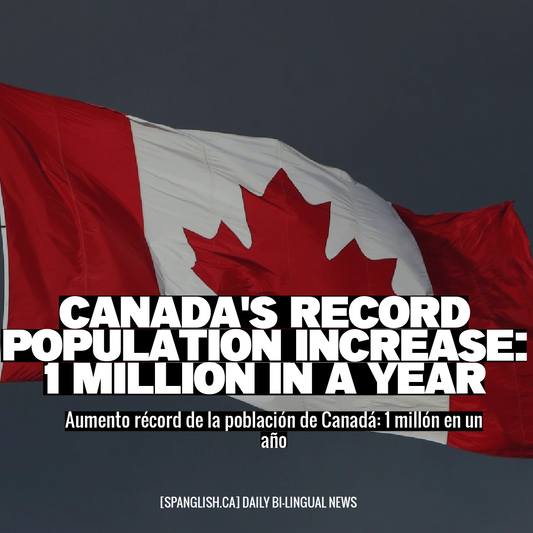 Canada's Record Population Increase: 1 Million in a Year