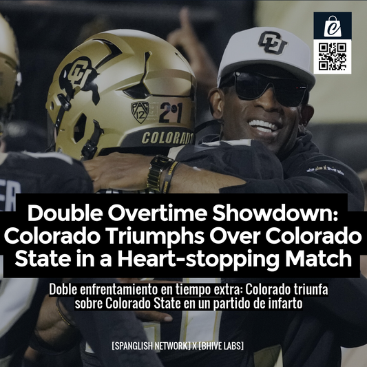 Double Overtime Showdown: Colorado Triumphs Over Colorado State in a Heart-stopping Match