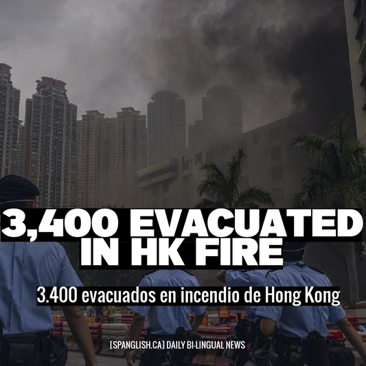 3,400 Evacuated in HK Fire