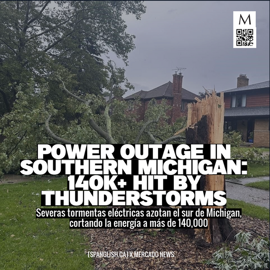 Power Outage in Southern Michigan: 140K+ Hit by Thunderstorms