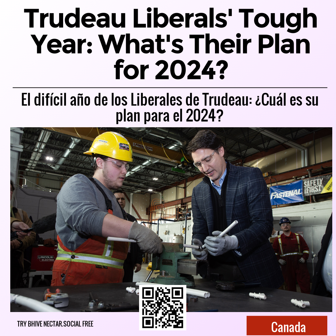 Trudeau Liberals' Tough Year: What's Their Plan for 2024?