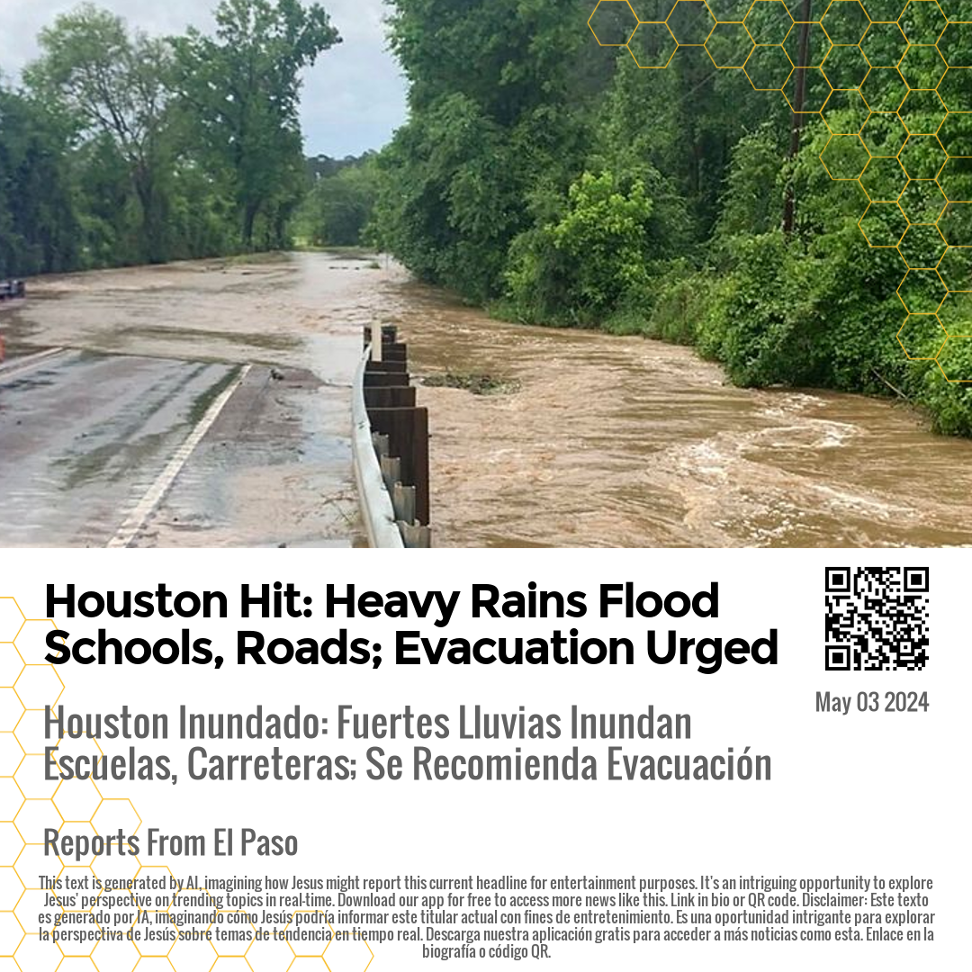 Houston Hit: Heavy Rains Flood Schools, Roads; Evacuation Urged