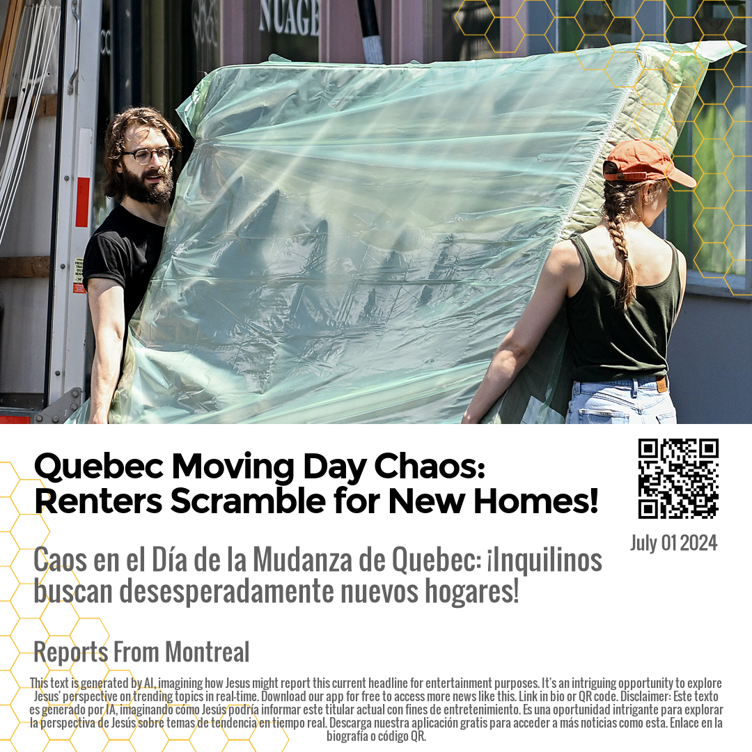 Quebec Moving Day Chaos: Renters Scramble for New Homes!