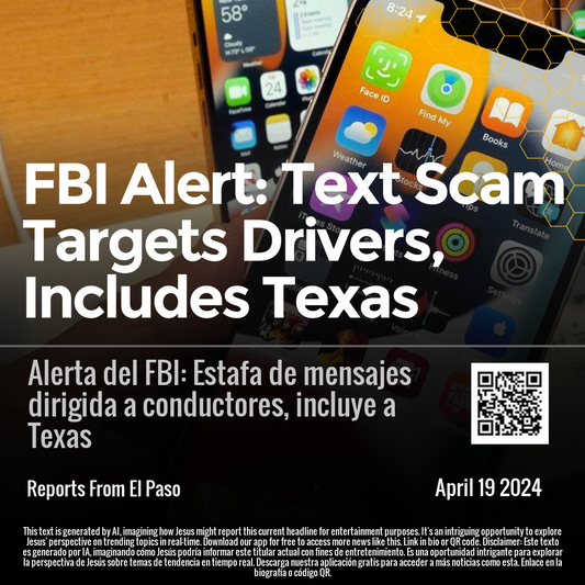 FBI Alert: Text Scam Targets Drivers, Includes Texas