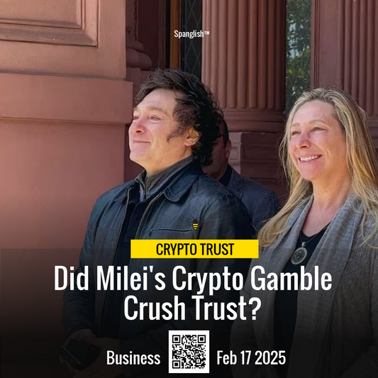 Did Milei's Crypto Gamble Crush Trust?