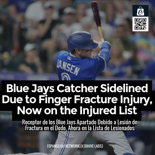 Blue Jays Catcher Sidelined Due to Finger Fracture Injury, Now on the Injured List