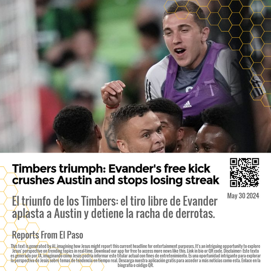 Timbers triumph: Evander's free kick crushes Austin and stops losing streak