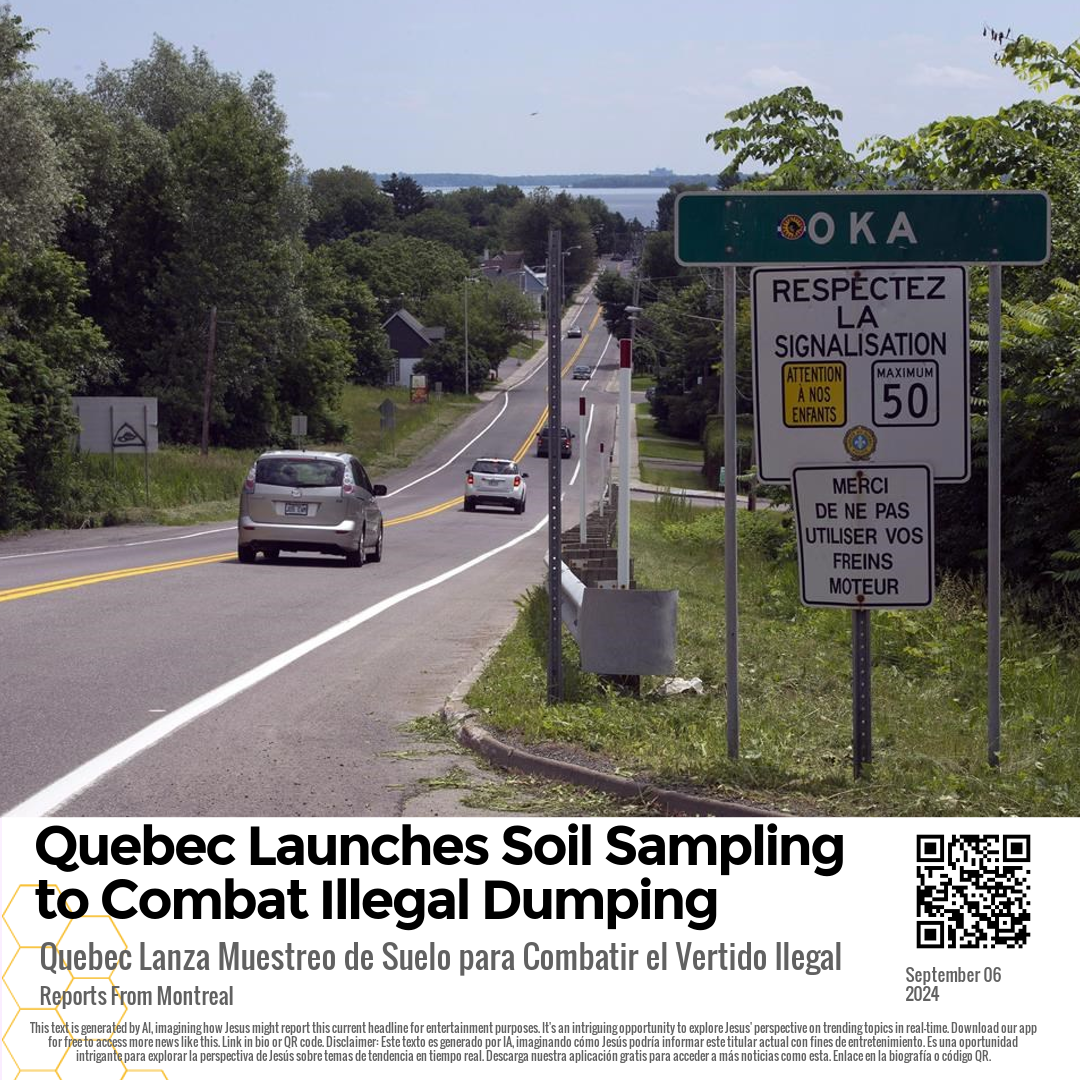 Quebec Launches Soil Sampling to Combat Illegal Dumping