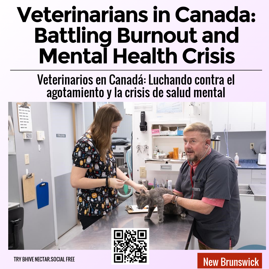 Veterinarians in Canada: Battling Burnout and Mental Health Crisis