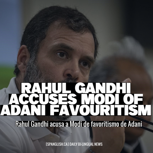 Rahul Gandhi Accuses Modi of Adani Favouritism