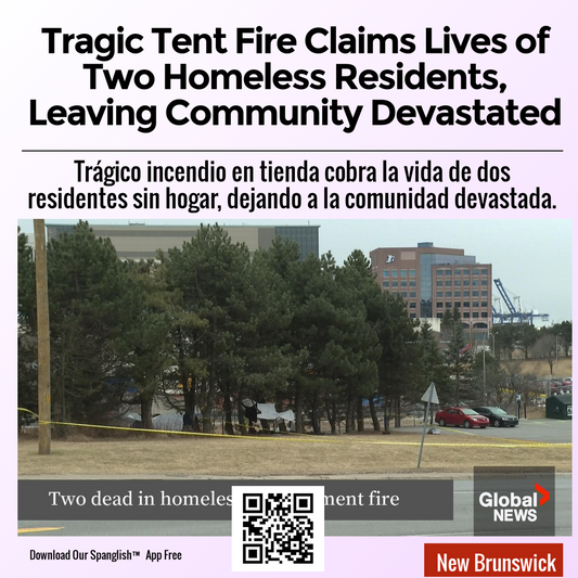 Tragic Tent Fire Claims Lives of Two Homeless Residents, Leaving Community Devastated