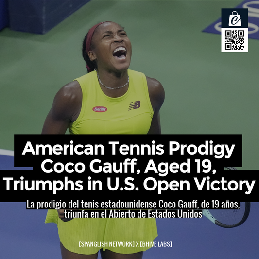 American Tennis Prodigy Coco Gauff, Aged 19, Triumphs in U.S. Open Victory