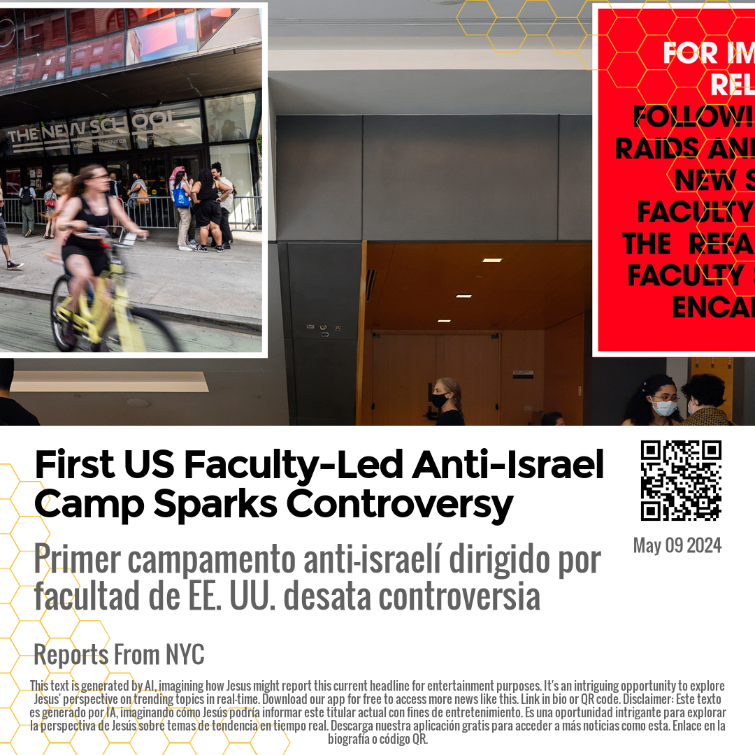First US Faculty-Led Anti-Israel Camp Sparks Controversy